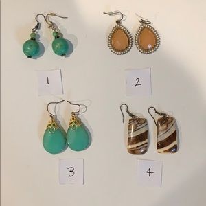 dangling earrings variety